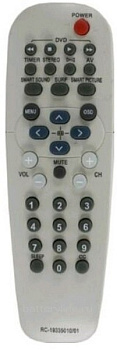 Пульт PHILIPS RC-19335010 [TV, DVD]  10722