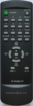 Пульт LG 6710V00017F [TV] ( 6710V00017E 6710V00054E)  8320/8409