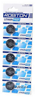 Батарейка CR2025 3v ROBITON BL5