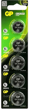 Батарейка CR2032 3v GP BL5