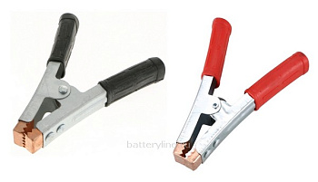 Крокодил 500А красный+черный (2шт в упак)