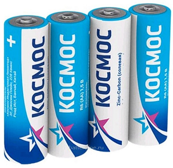 Батарейка AA R6 Космос (2/60) Батарейка AA R6 Космос (2/60)