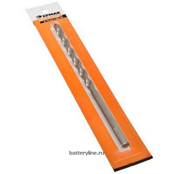 Сверло по бетону 10x200мм с трехгр.хвостов ЕРМАК (2/10) [649-014]