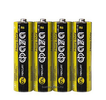 Батарейка AA R6 ФАЗА (4/60) Батарейка AA R6 ФАЗА (4/60)
