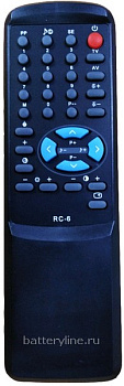 Пульт HORIZONT RC-6 [TV]  9138
