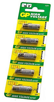 Батарейка 27A 12v GP BL5 (5/100) Батарейка 27A 12v GP BL5 (5/100)