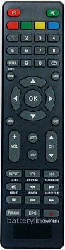 Пульт AKAI RC01-S512 (RC01-v59,LEA-24B52P) [TV-LCD]