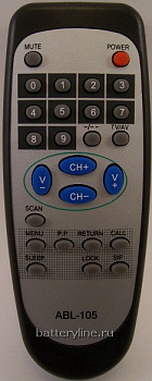 Пульт AKAI ABL-105 (ALB-105, ALB-705) [TV]  11250