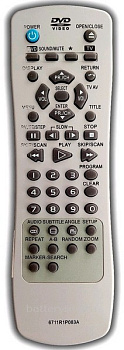 Пульт LG 6711R1P083A [DVD,TV]  10156