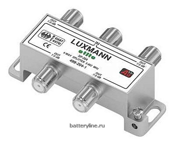 Разветв тв  на Fраз МЕТАЛЛ 1катег на 4TV LUXMANN SP-204 Elite (499-204-1)