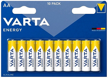 Батарейка AA LR6 Varta (4106) ENERGY. BL10 (10/200) Батарейка AA LR6 Varta (4106) ENERGY. BL10 (10/200)