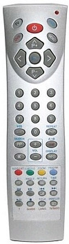 Пульт Vestel SF-118 [TV,DVD,DVB] t/text белый  10012