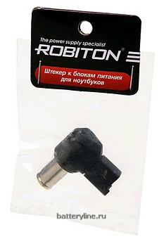 Штекер питания ноутбука 7.9*5.6mm L=12mm IBM/Lenovo угловой Robiton NB-LUAO BL1 