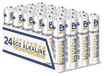 Батарейка AAA LR03 Crazy Power box24