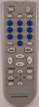 Пульт Avest HYDFSR-0076WS [TV]  10353