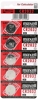 Батарейка CR2032 3v Maxell** BL5