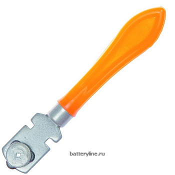 Стеклорез 3-х роликовый пластиковая ручка [46-3-000]  620040