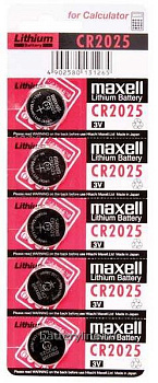 Батарейка CR2025 3v Maxell BL5