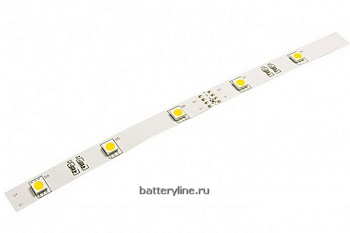Лента светод 5.0м SMD 5050/30/RGB IP20 (150LED на 5м) ECO пит DC-12v-3A  002570