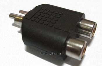 Переходник 1T-2T (1RCAшт-2RCAгн) 