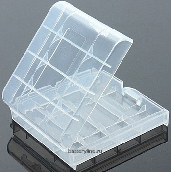 Футляр для хранения аккумуляторов АА, ААА пласт (на 4 аккум)