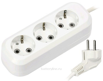 Удлинитель 3гн 3м 16A c заземлением SmartBuy SBE-16-3-03-Z (ПВС 3*1) 038509 Удлинитель 3гн 3м 16A c заземлением SmartBuy SBE-16-3-03-Z (ПВС 3*1) 038509