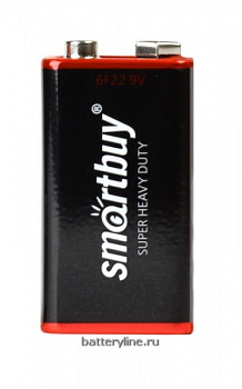 Батарейка крона 6F22 SmartBuy (1/10)