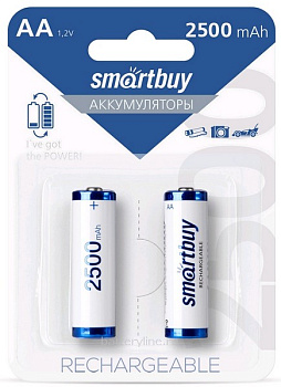 аккумулятор R6 2500mAh NiMH SmartBuy BL2
