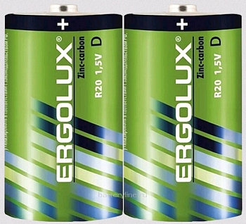 Батарейка D R20 Ergolux (2/12)