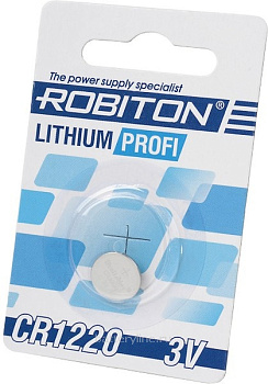 Батарейка CR1220 3v ROBITON BL1