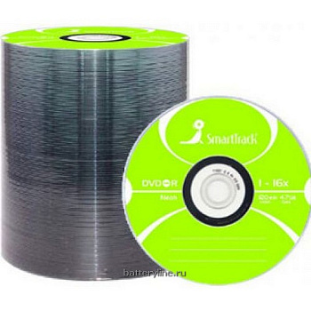 DVD+R SmartTRACK BULK 4.7Gb. 16х brand. (1/шпиль100)