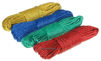 Веревка d4мм 30м (ZD-110-3030) цв.капрон (5/100) [453-939]