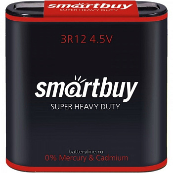 Батарейка 3R12 SmartBuy (1/12)  Батарейка 3R12 SmartBuy (1/12)
