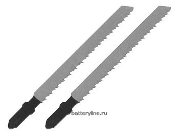 Пилки для эл.лобзика ( 75х2.5мм HCS обратн.рез) (дерево,пласт) Remocolor (2шт в упак)[81-2-503]