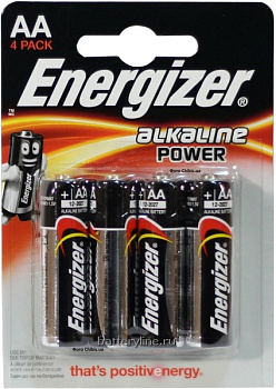 Батарейка AA LR6 Energizer Power BL4 (4/96) Батарейка AA LR6 Energizer Power BL4 (4/96)
