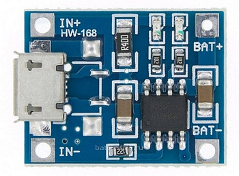 плата заряда Li-Ion MicroUSB HW-168 плата заряда Li-Ion MicroUSB HW-168