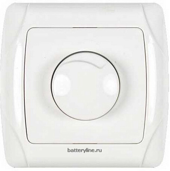 Диммер  VIKO CARMEN 600Вт белый 1020 (1/10)