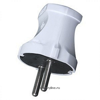 Вилка Makel M01 (10001) белый 6A