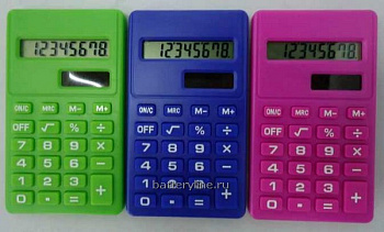 Калькулятор 66 цветные 600660