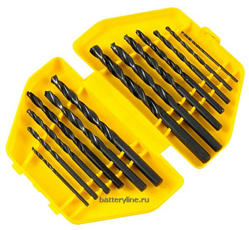 Набор свёрел по металлу  (13шт: 1.5-6.0мм шаг 0.5) HOBBI [36-8-308]