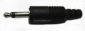 Штекер джек3.5 моно  пластик