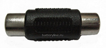 Переходник 1T-1T (1RCAгн-1RCAгн) (монокль)