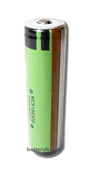 Аккумулятор 18650 [li-ion 3350mAh 3.7v 6.7A] 68мм*18.3мм с защитой Panasonic NCR18650B с контактом