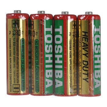 Батарейка AA R6 Toshiba (4/40) Батарейка AA R6 Toshiba (4/40)