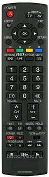 Пульт PANASONIC N2QAYB000227 (EUR7651140,N2QAYB000065) [TV] viera