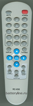 Пульт SHIVAKI RC-830 [TV]  10870