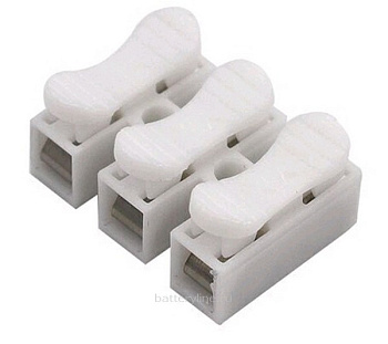 Клеммн.колодка  4A 2.5mm2 пружинная 3группы Клеммн.колодка  4A 2.5mm2 пружинная 3группы
