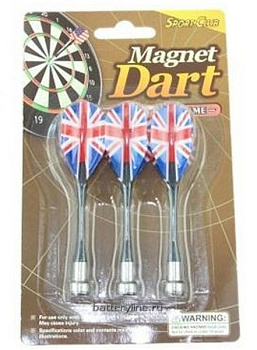 Дартс стрелы 3шт магнитные BL-М304 [341-121]