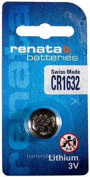 Батарейка CR1632 3v RENATA BL1 (1/10)